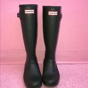 Olive Green Hunter Boots